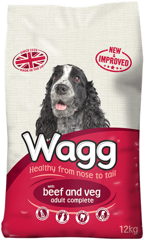 Wagg Complete Dog Food with Beef and Veg